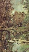 Valentin Serov Little Pond Abramtsevo oil